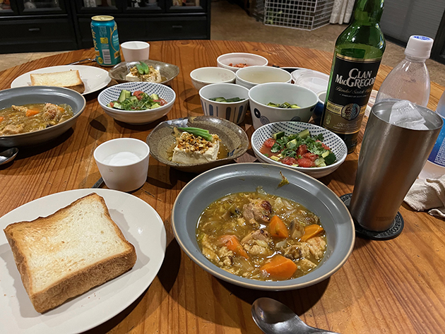 yuuhan-2025-07-08夕飯