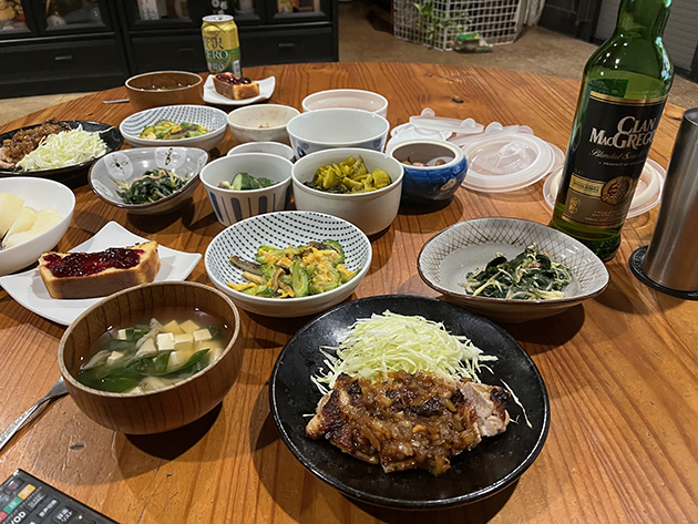 yuuhan-2025-08-31夕飯