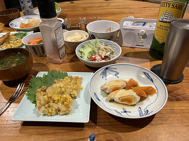 7-yuuhan2022-7-03夕飯