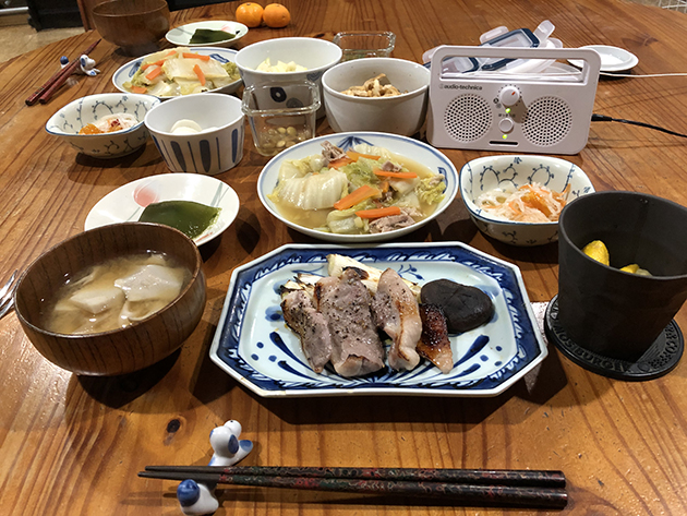 2022-1-20夕飯